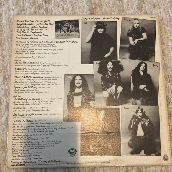 Lynyrd Skynyrd Second Helping Vinyl Record - Picture 2 of 4